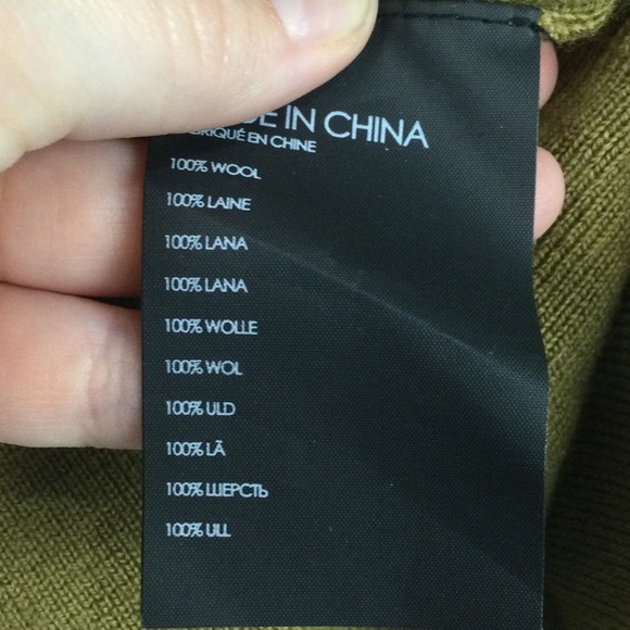 Club Monaco Wool Ribbed Knit Crew Neck Sweater - Picture 4 of 4